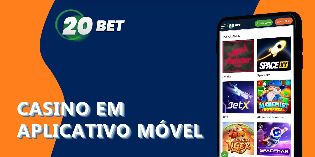 Porque deve tentar jogar no casino online 20Bet a partir do telemóvel