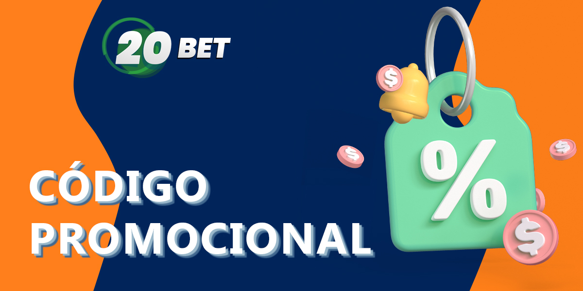 Como obter e utilizar um código promocional no site de apostas e de casino online 20Bet