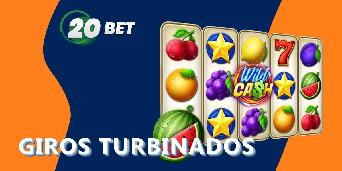 Bónus Giros Turbinados para os fãs das slot machines da 20Bet do Brasil