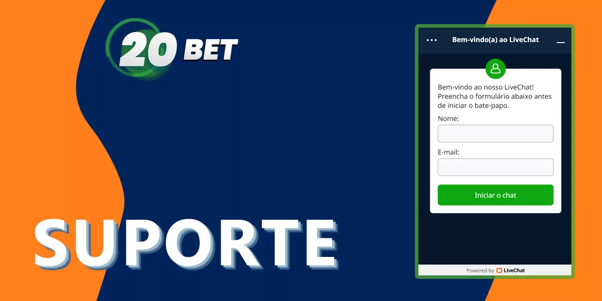Contactos de apoio do 20Bet para questões relacionadas com o casino online